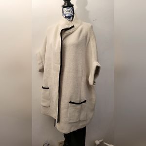 Lauren Conrad -one size winter shawl/ sweater  cover up- fancy/formal/casual